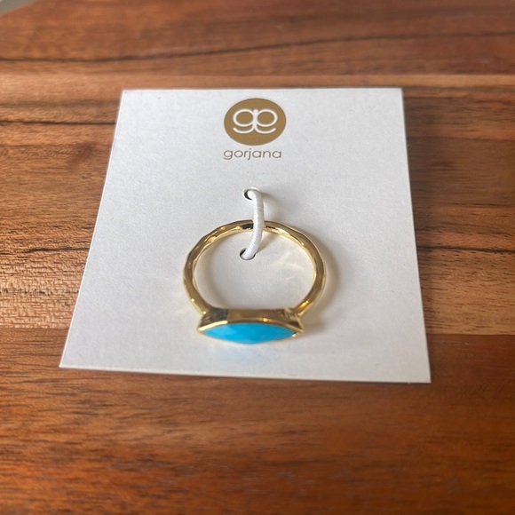 Gorjana ✨NWT Palisades Turquoise Ring | Size 7 - Picture 4 of 8